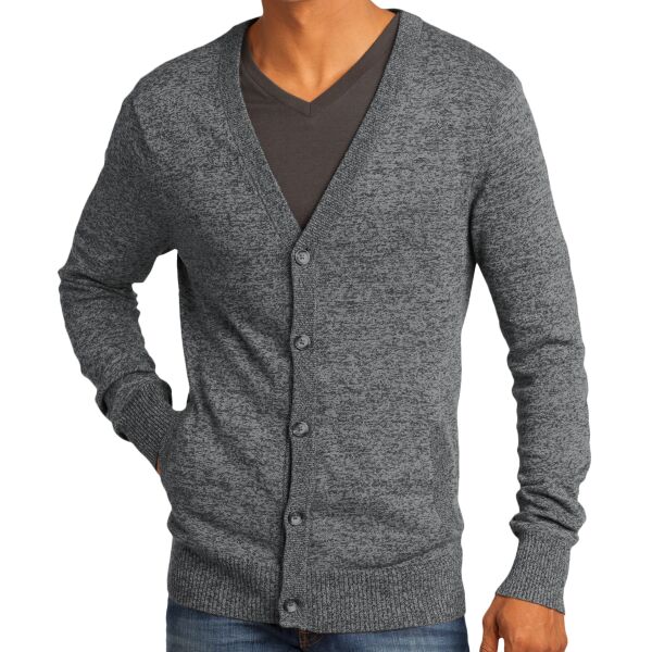 District Made DM315 Mens Cardigan Sweater Thumbnail