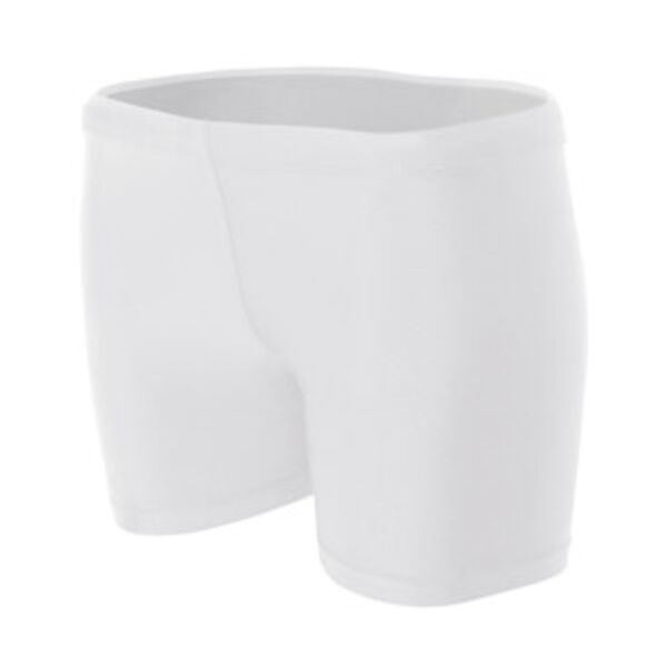 A4 NW5313 Ladies 4" Compression Short Thumbnail