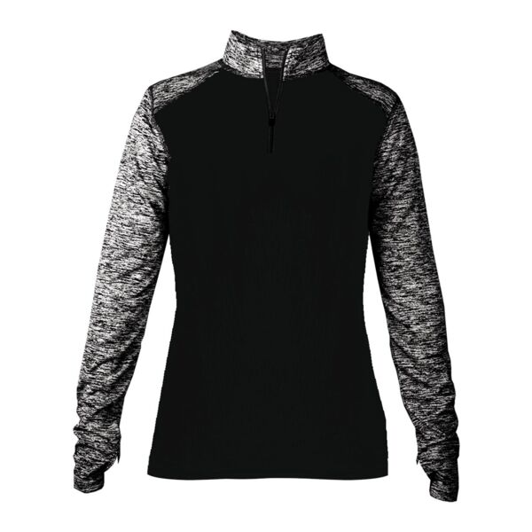 Badger 4198 Ladies Blended 1/4 Zip Thumbnail