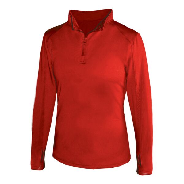 Badger 4286 Ladies 1/4 Zip Light Weight Pullover Thumbnail