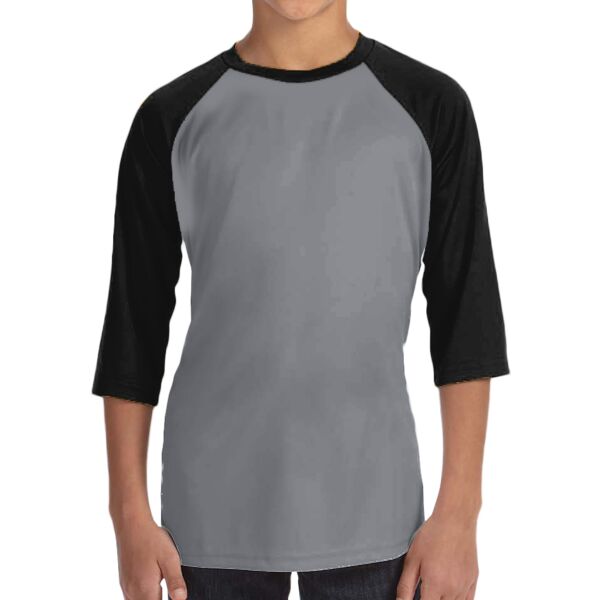 All Sport Y3229 Youth Baseball Shirt Thumbnail
