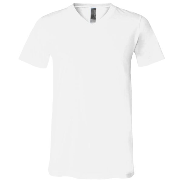 rv b Canvas Unisex V-Neck Cotton Jersey Tee Thumbnail