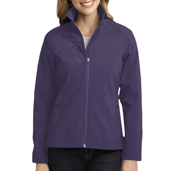 Port Authority L324 Ladies Welded Soft Shell Jacket Thumbnail