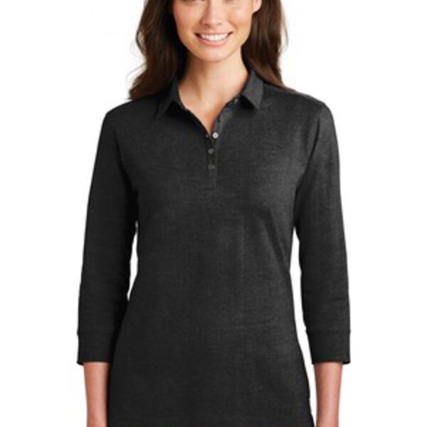 Port Authority L578 3/4 Sleeve Polo Thumbnail
