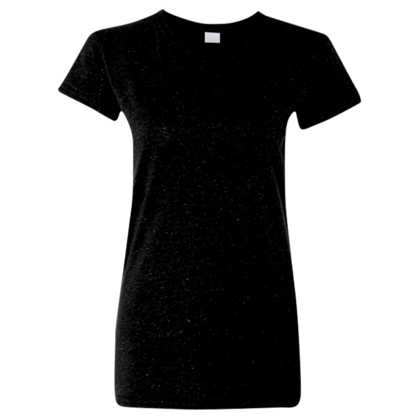 J America 8138 Ladies' Glitter T-Shirt Thumbnail