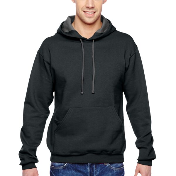 Fruit of the Loom SF76R Sofspun Hooded Pullover Sweatshirt Thumbnail