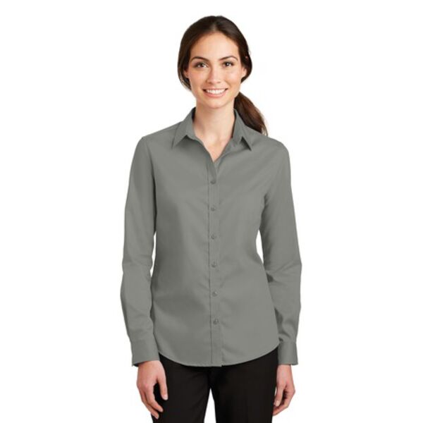 Port Authority L663 Ladies SuperPro Twill Shirt Thumbnail