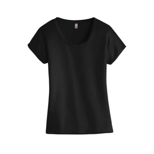 District Made DM412 Ladies Drapey Dolman Tee Thumbnail