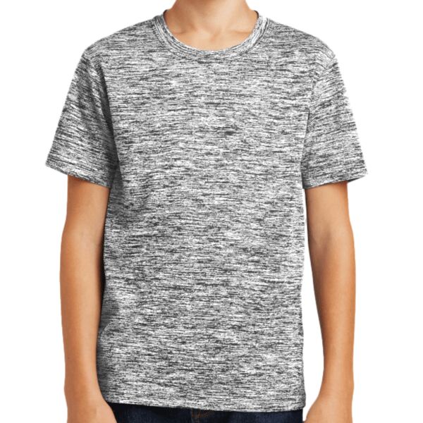 Sport Tek YST390 Youth PosiCharge ® Electric Heather Tee Thumbnail