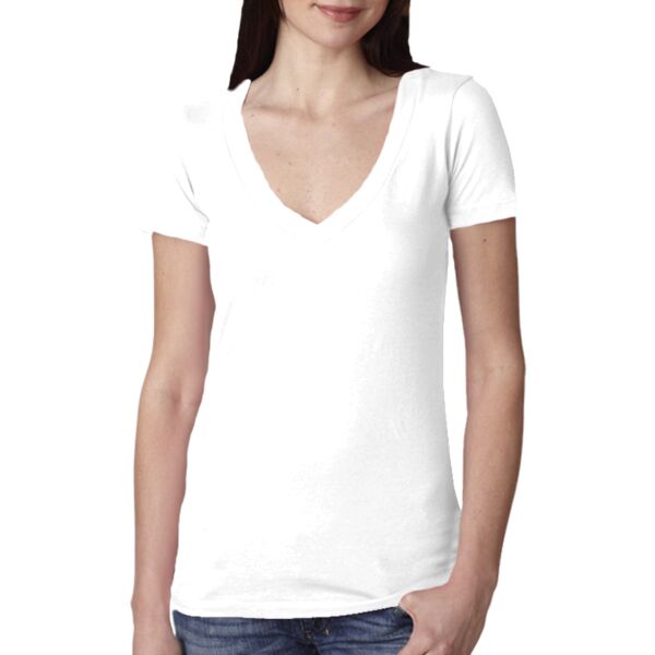 The Ladies’ Cotton Deep V Thumbnail