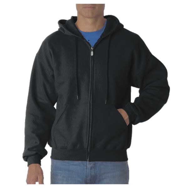 Adult Gildan DryBlendTM Full-Zip 50/50 Hooded Sweatshirt Thumbnail