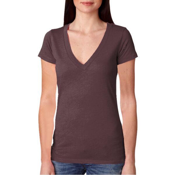 Ladies’ Tri-Blend Deep V Thumbnail