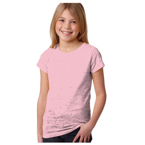 Youth Princess Poly/Cotton Burnout Tee Thumbnail