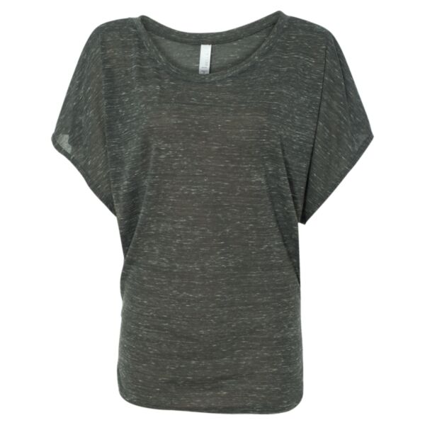 Bella 8821 Ladies' Flowy Draped Sleeve Dolman T-Shirt Thumbnail