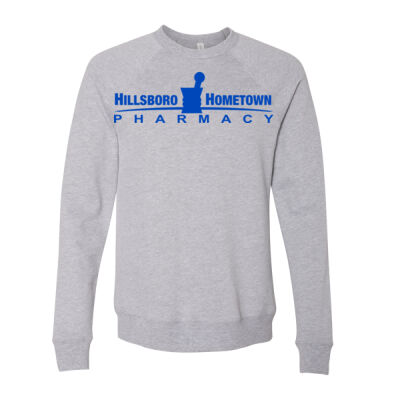 D2 - Bella 3901 Unisex Sponge Fleece Crewneck Sweatshirt Thumbnail