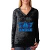 The Ladies’ Poly/Cotton Burnout Hoodie Thumbnail