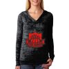 The Ladies’ Poly/Cotton Burnout Hoodie Thumbnail