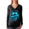 The Ladies’ Poly/Cotton Burnout Hoodie Thumbnail