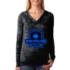 The Ladies’ Poly/Cotton Burnout Hoodie Thumbnail