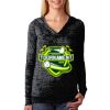 The Ladies’ Poly/Cotton Burnout Hoodie Thumbnail