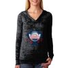 The Ladies’ Poly/Cotton Burnout Hoodie Thumbnail