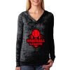 The Ladies’ Poly/Cotton Burnout Hoodie Thumbnail