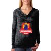 The Ladies’ Poly/Cotton Burnout Hoodie Thumbnail