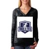 The Ladies’ Poly/Cotton Burnout Hoodie Thumbnail
