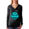 The Ladies’ Poly/Cotton Burnout Hoodie Thumbnail