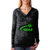 The Ladies’ Poly/Cotton Burnout Hoodie Thumbnail