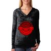 The Ladies’ Poly/Cotton Burnout Hoodie Thumbnail