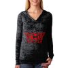 The Ladies’ Poly/Cotton Burnout Hoodie Thumbnail