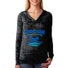 The Ladies’ Poly/Cotton Burnout Hoodie Thumbnail