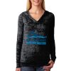 The Ladies’ Poly/Cotton Burnout Hoodie Thumbnail