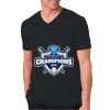 Adult Softstyle Cotton V-Neck T-Shirt Thumbnail