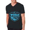 Adult Softstyle Cotton V-Neck T-Shirt Thumbnail