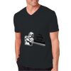 Adult Softstyle Cotton V-Neck T-Shirt Thumbnail