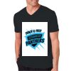 Adult Softstyle Cotton V-Neck T-Shirt Thumbnail