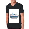 Adult Softstyle Cotton V-Neck T-Shirt Thumbnail