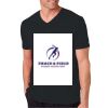 Adult Softstyle Cotton V-Neck T-Shirt Thumbnail