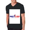 Adult Softstyle Cotton V-Neck T-Shirt Thumbnail