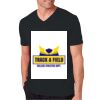 Adult Softstyle Cotton V-Neck T-Shirt Thumbnail