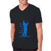 Adult Softstyle Cotton V-Neck T-Shirt Thumbnail