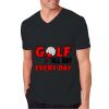 Adult Softstyle Cotton V-Neck T-Shirt Thumbnail