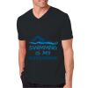 Adult Softstyle Cotton V-Neck T-Shirt Thumbnail