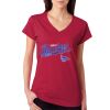 Junior Fit Softstyle Cotton V-Neck T-Shirt Thumbnail