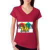 Junior Fit Softstyle Cotton V-Neck T-Shirt Thumbnail