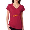 Junior Fit Softstyle Cotton V-Neck T-Shirt Thumbnail