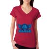 Junior Fit Softstyle Cotton V-Neck T-Shirt Thumbnail