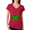 Junior Fit Softstyle Cotton V-Neck T-Shirt Thumbnail
